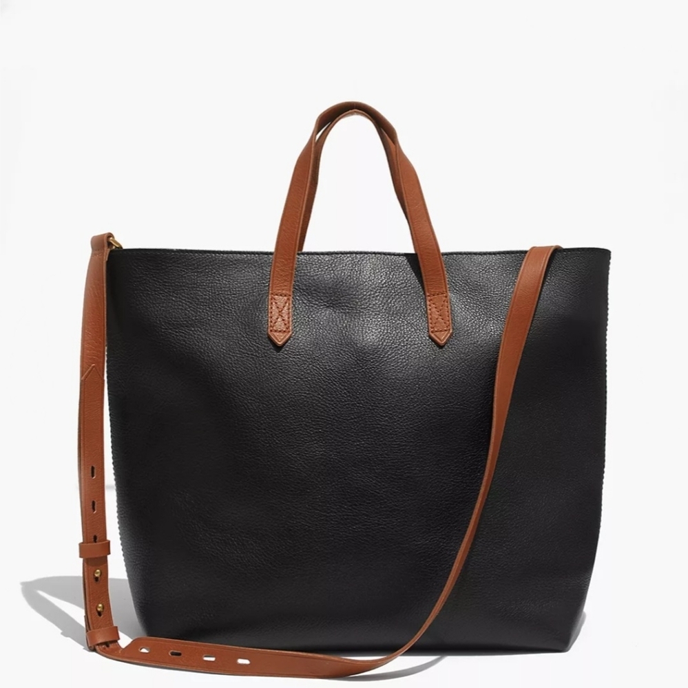Madewell zip top transport bag
